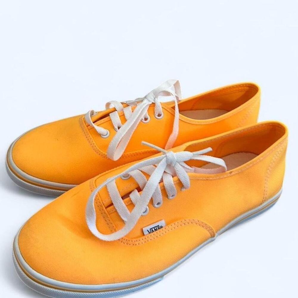 Vans Authentic Bright Orange Women 10/Men 8.5